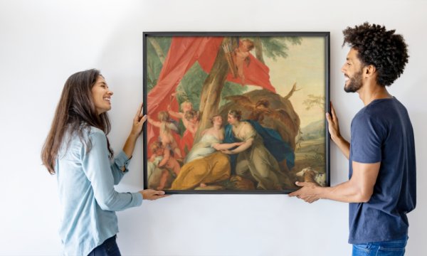 Jacob de Wit (signed by artist)