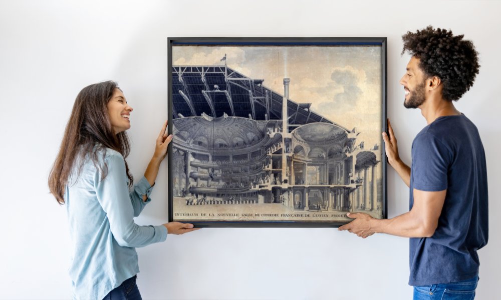 Marie Joseph and Wailly Charles de Peyre