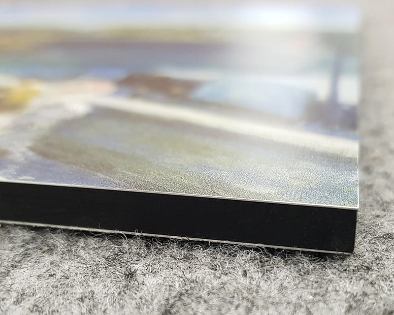 Aluminum composite (Aluminum with a polyethylene core)  4