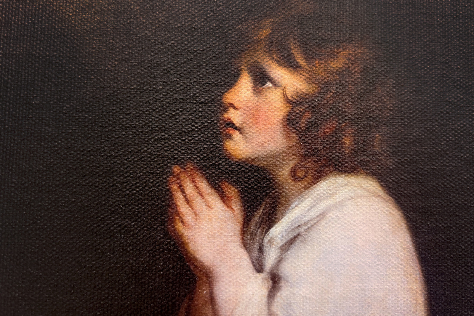The Little Samuel in Prayer, 1777, 0.89 x 0.7 m, Musée Fabre, Montpellier - Joshua Reynolds