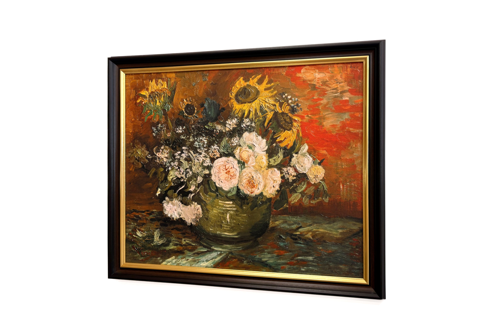 Roses and Sunflowers - Vincent van Gogh