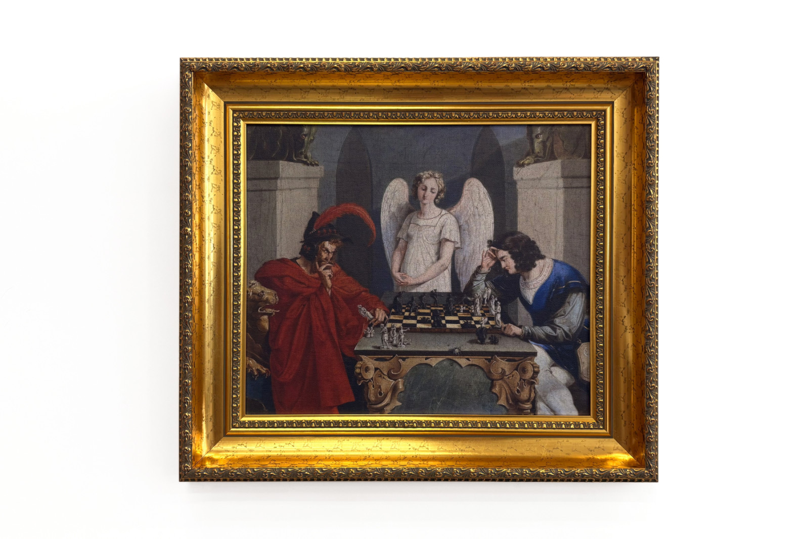 Faust and Mephisto Playing Chess - Unbekannt Unbekannt