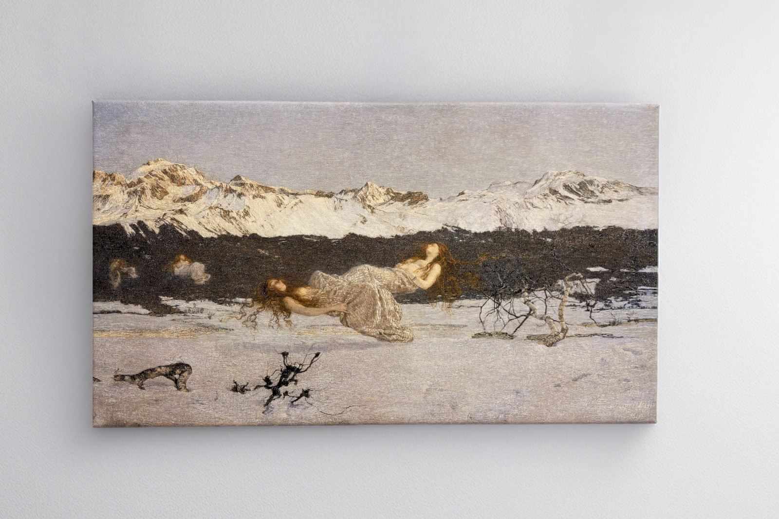 The Punishment of Lust - Giovanni Segantini