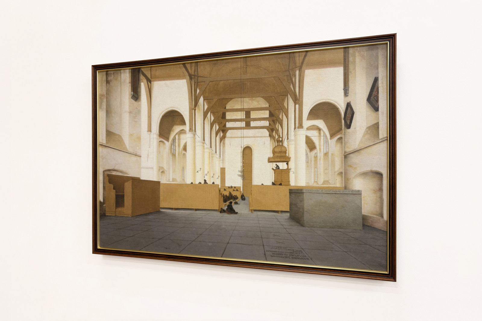 Interior of the Sint-Odulphuskerk in Assendelft, 1649 - Pieter Janszoon Saenredam