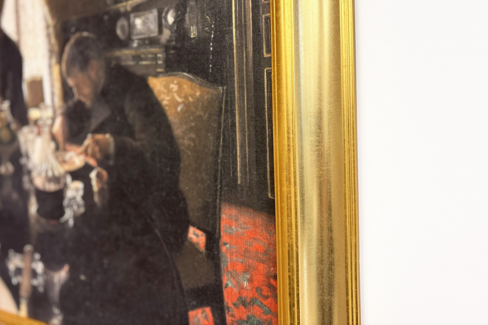 Dinner at Rue Miromesnil, the Home of the Caillebotte Family - Gustave Caillebotte