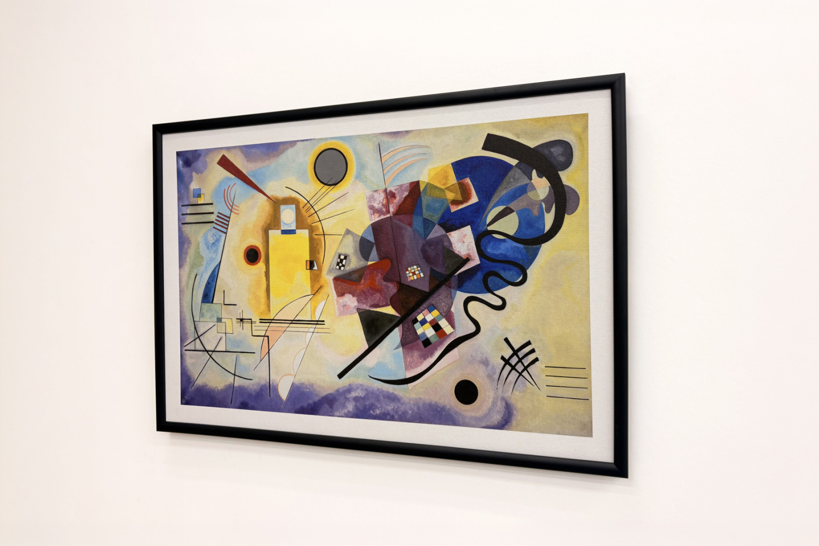 Yellow - Red - Blue - Wassily Kandinsky