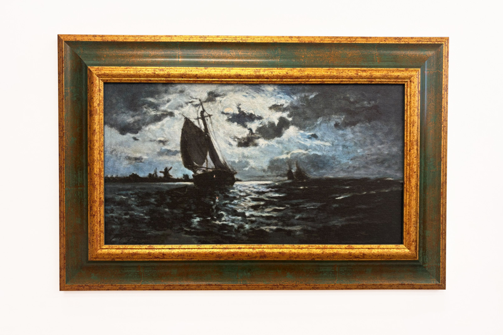 Sailing Ship in the Moonlight - Paul Gauguin