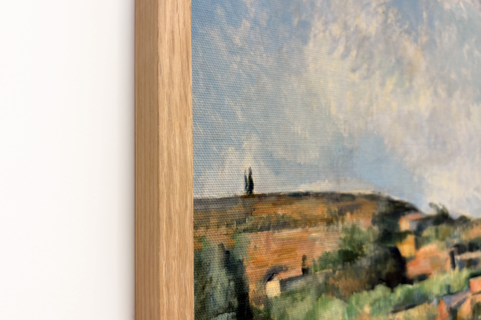 The Bellevue Plain / The Red Earth - Paul Cézanne
