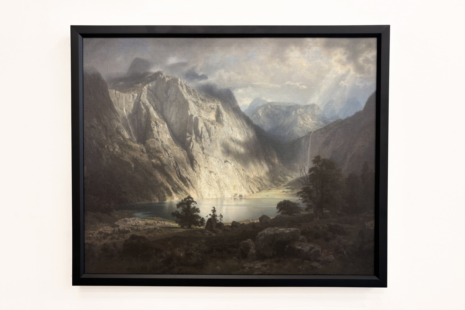 Obersee near Berchtesgaden - August Wilhelm Leu