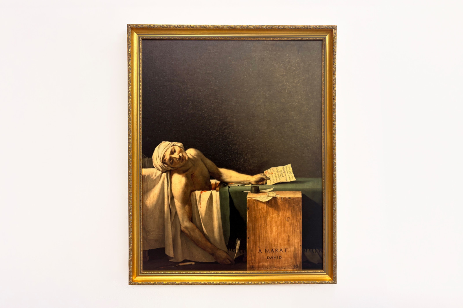 The Death of Marat - Jacques Louis David
