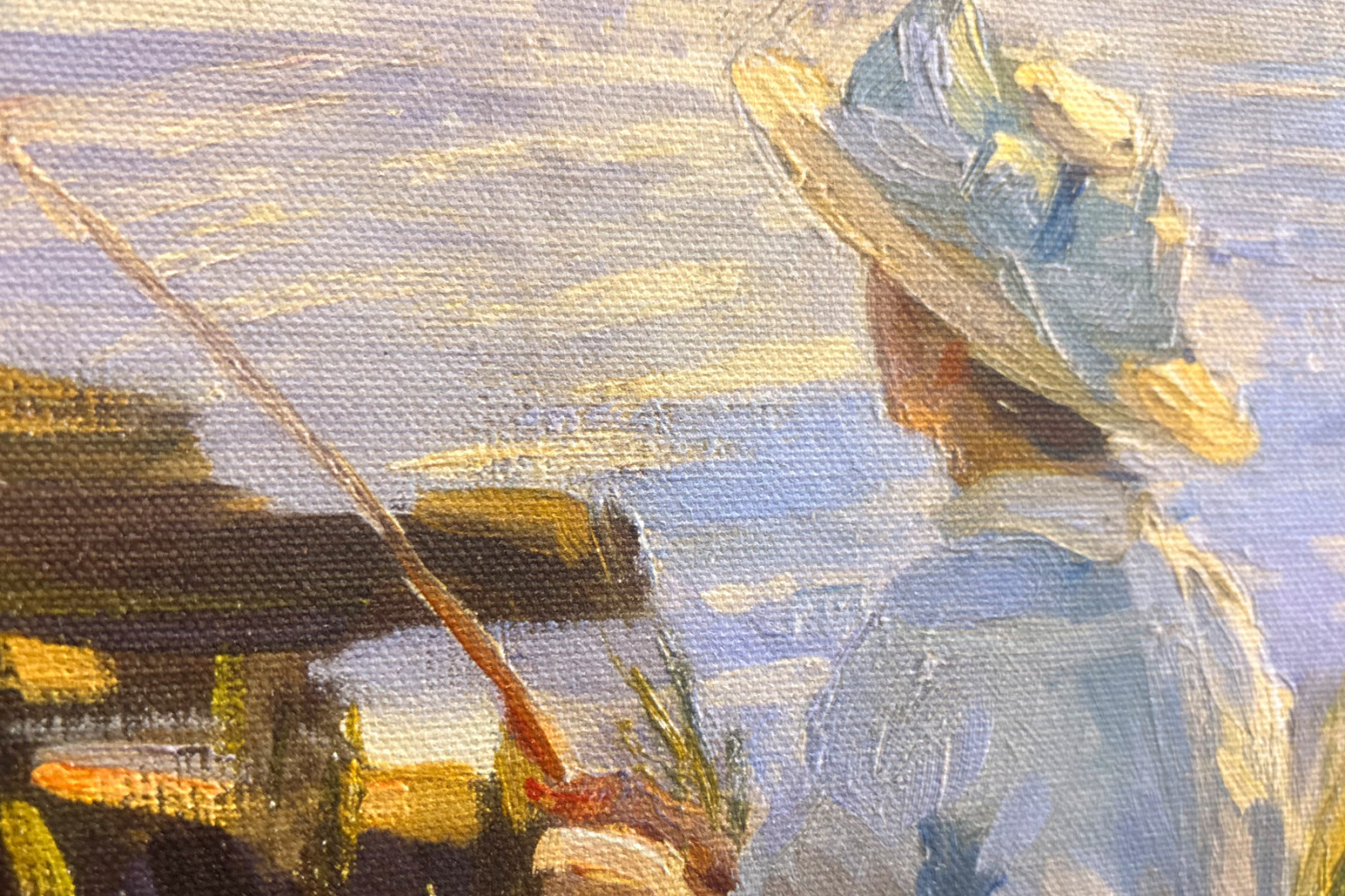 Fishing, Book Plate - Wilfred Gabriel de Glehn