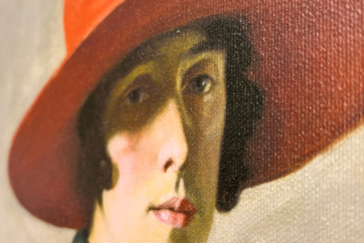 Lady with a Red Hat