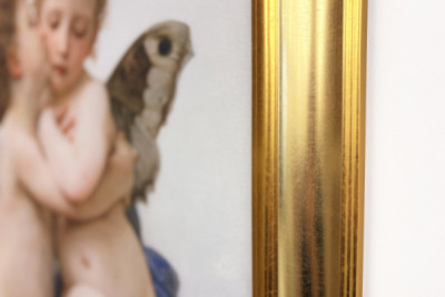 Cupid and Psyche as Children, The First Kiss
