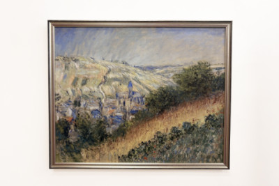 View of Vetheuil - Claude Monet