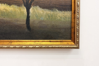 Landscape with Peasant - Henri Rousseau