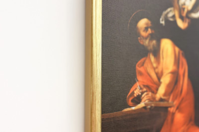 The Inspiration of Saint Matthew - Michelangelo Merisi Caravaggio