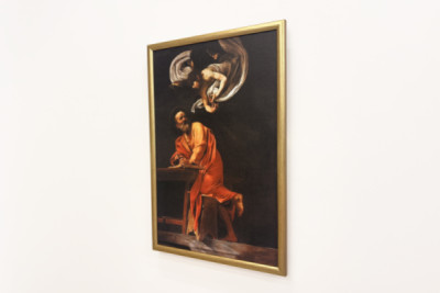 The Inspiration of Saint Matthew - Michelangelo Merisi Caravaggio