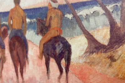 Rider on the Beach