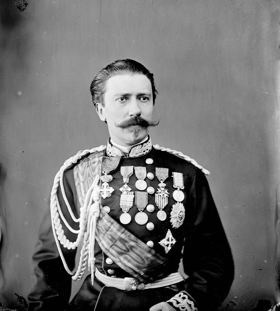 Portrait of General Hector Bertolé-Viale (1829 - 1892), Minister of War of the Kingdom of Italy by Unknown