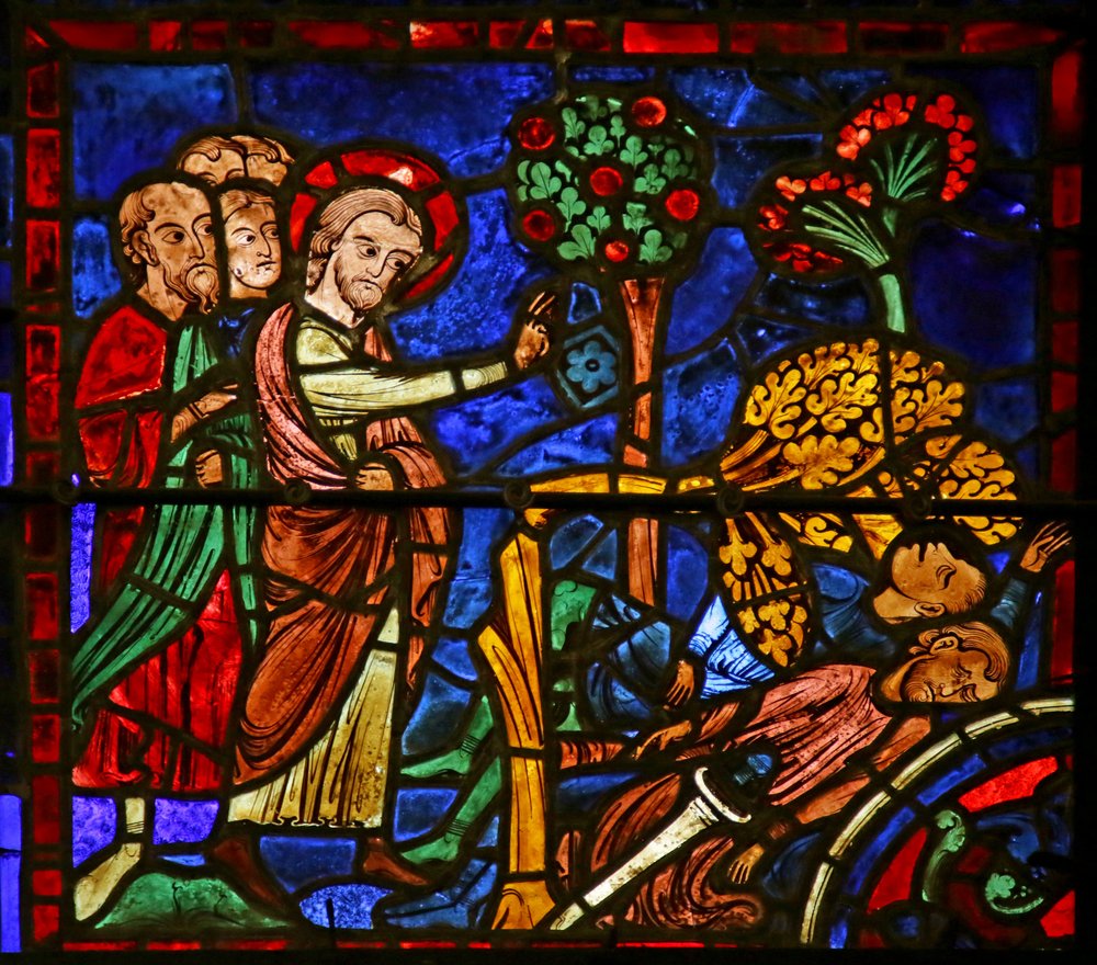 St. Martin Causes a Tree to Fall on the Heathens Who Were Worshipping ...