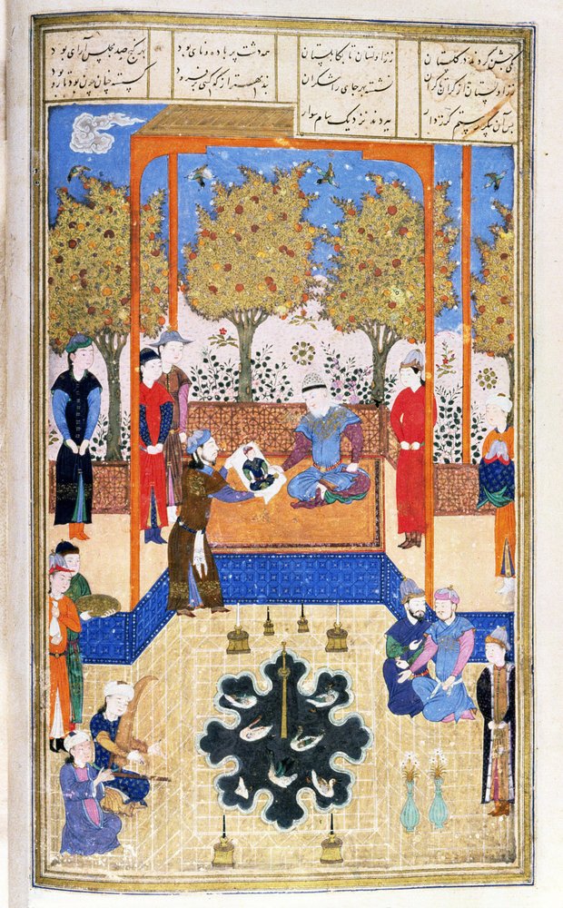 Portrait of the Child, Rustam Shown to His Grandfather Sam ...