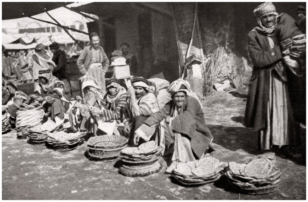Suq El Khubur, a Native Bread Market, Baghdad, Iraq