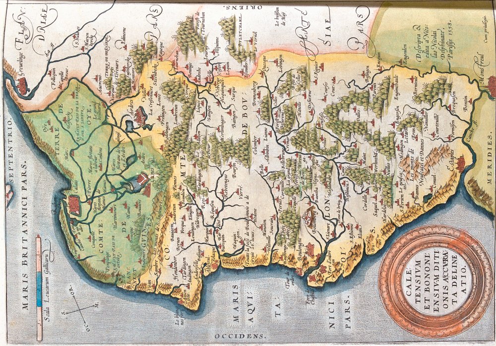 Nord-Pas de Calais, France by Abraham Ortelius
