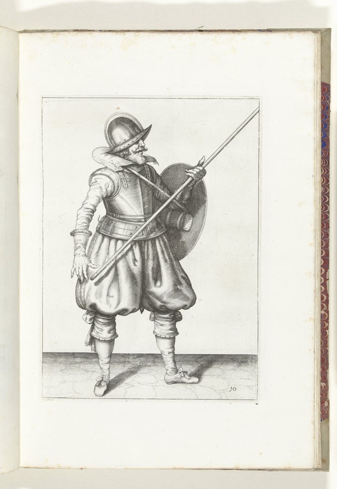 Exercise with Shield and Pike: The Soldier Returns the Pike to the Rest ...