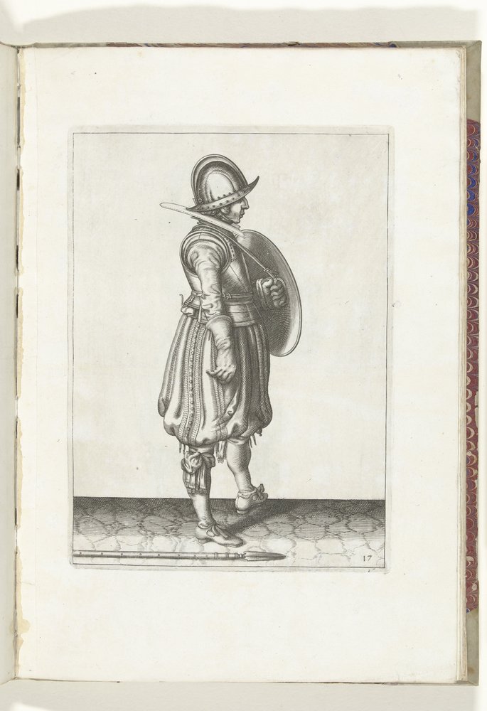 The Exercise with Shield and Pike: The Soldier with the Shield Ready ...