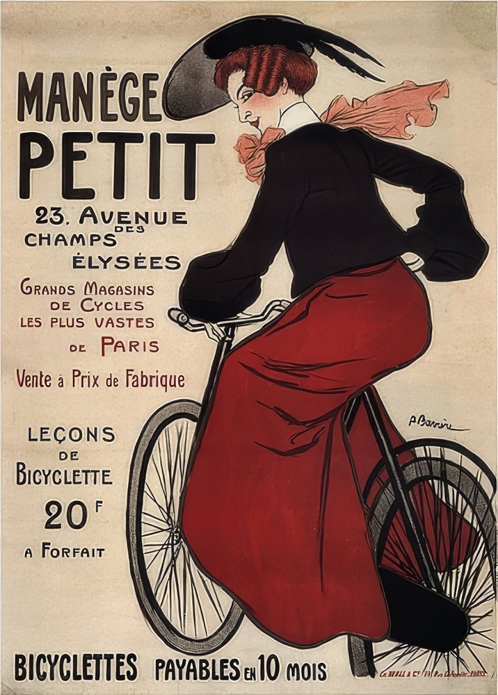 Manège Petit. 1899 by Adrien Barrere