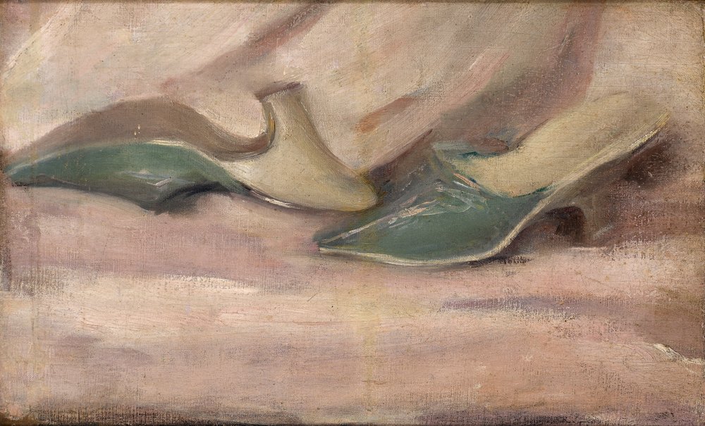 Discarded Slippers by Albert de Belleroche: Fine art print