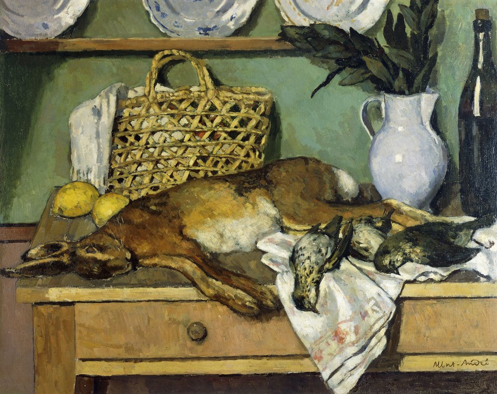 Still Life with Rabbit by Albert Andre: Buy fine art print