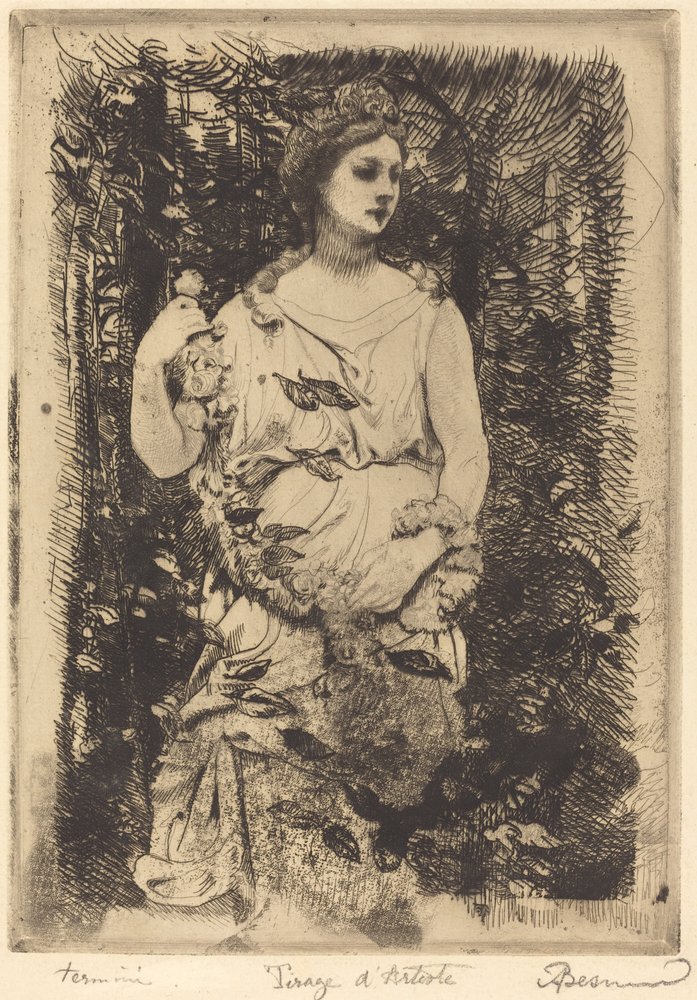 La Flore de le Gros by Albert Besnard