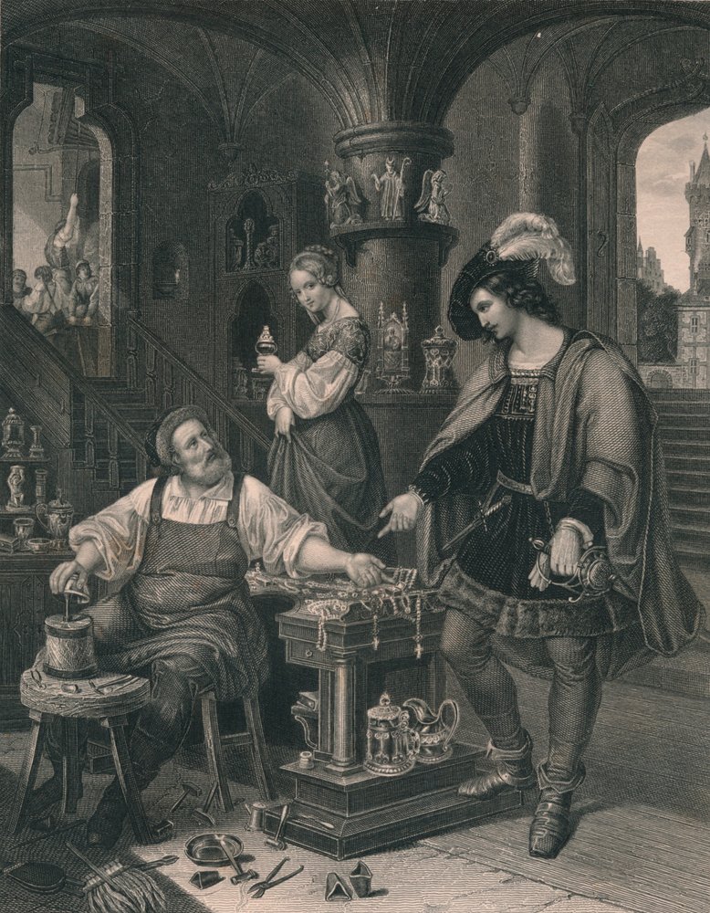 The Goldsmith's Daughter by Albert Henry Payne