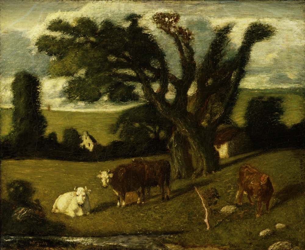 Pastoral Study by Albert Pinkham Ryder