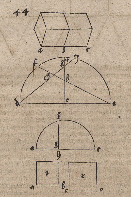 Drawings for Cube Multiplication by Albrecht Dürer