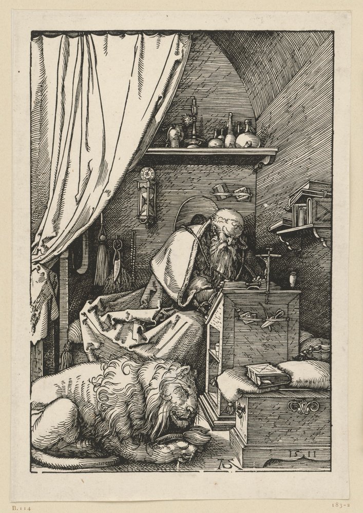 Saint Jerome in His Cell by Albrecht Dürer