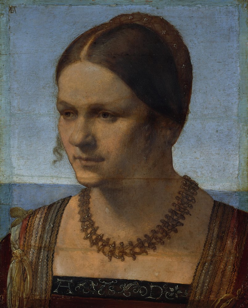 Portrait of a Young Venetian Woman by Albrecht Dürer