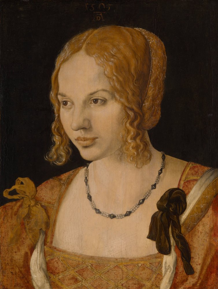 Portrait of a Young Venetian Woman, 1505 by Albrecht Dürer