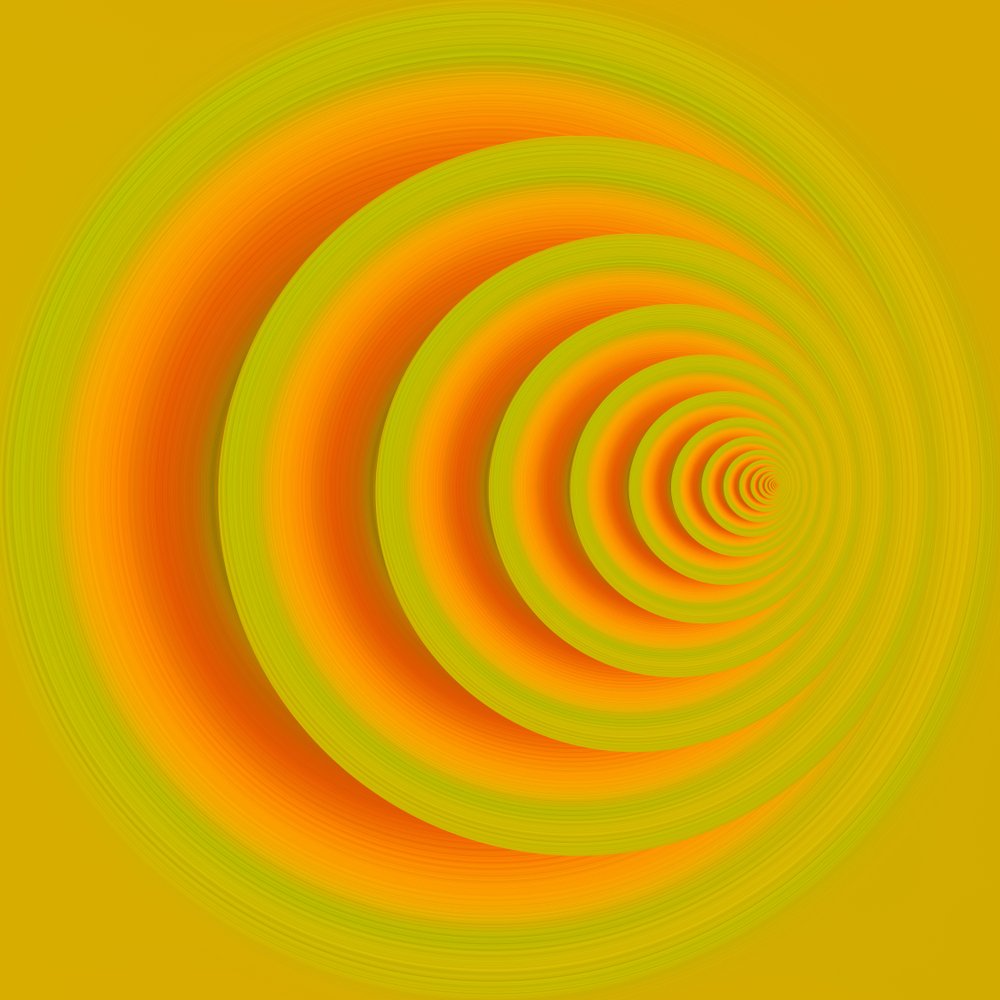 Underground Path Orange Ii By Alex Caminker