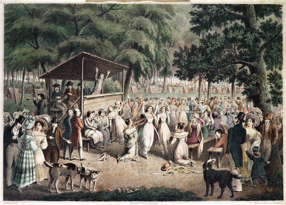 Camp Meeting by Alexander Rider: Buy fine art print