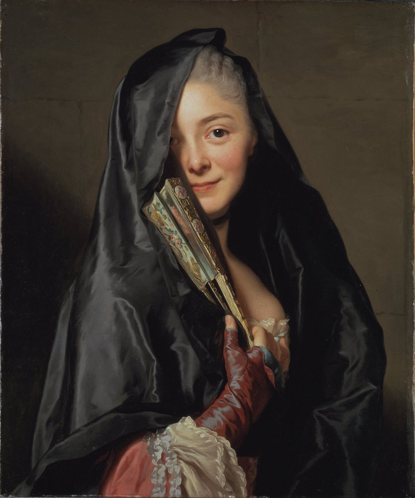 The Lady with the Veil, the Artist