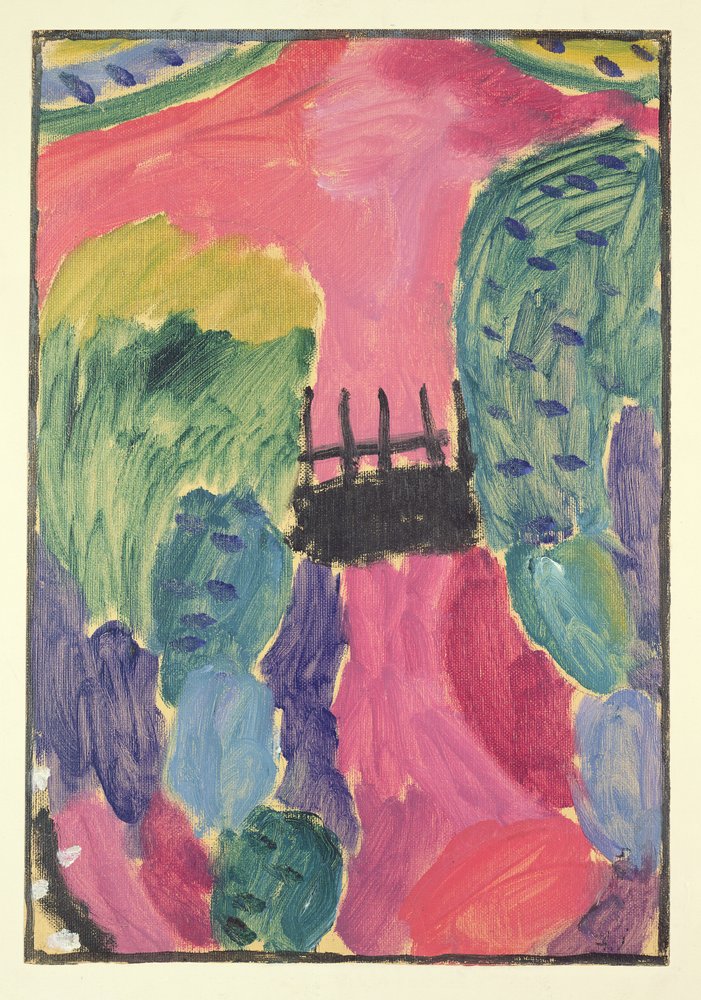 The Red Road by Alexej von Jawlensky