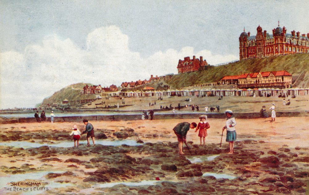 Sheringham, The Beach and Cliffs by Alfred Robert Quinton