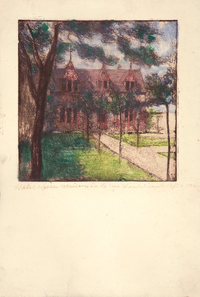 Our Dear House on Rue Caulaincourt by Alfredo Müller
