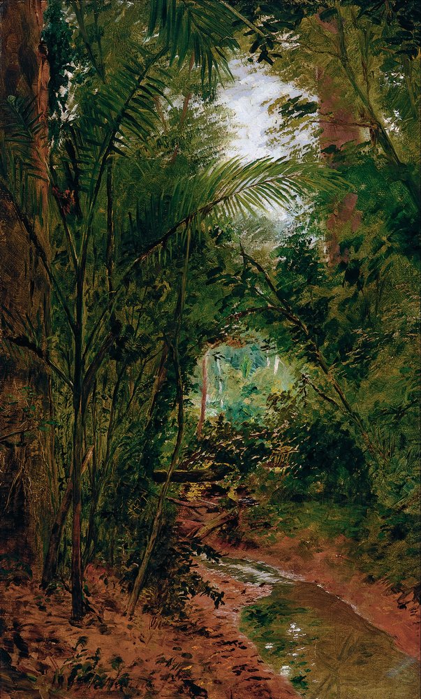 Landscape at the Rio das Pedras by Almeida Júnior