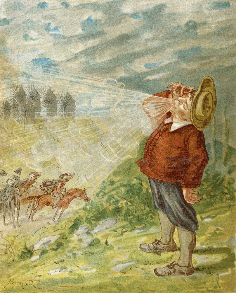 How Baron Munchausen obtained The Blower, from 'The Adventures of Baron ...