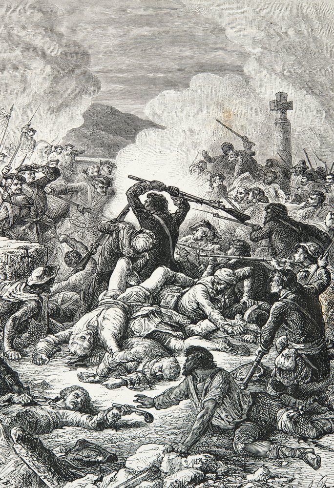 Victory of the Count of Vaux over Pascal Paoli