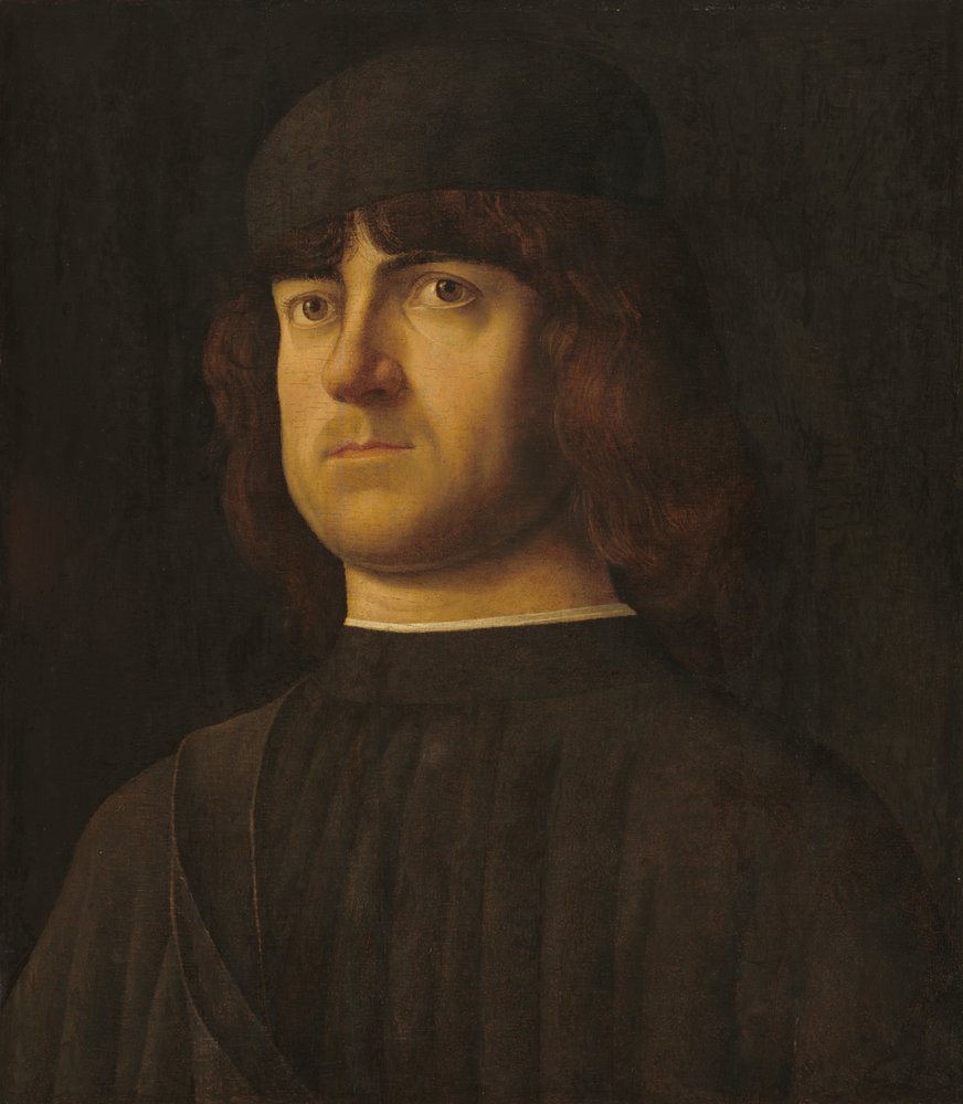 Portrait of a Man by Alvise Vivarini