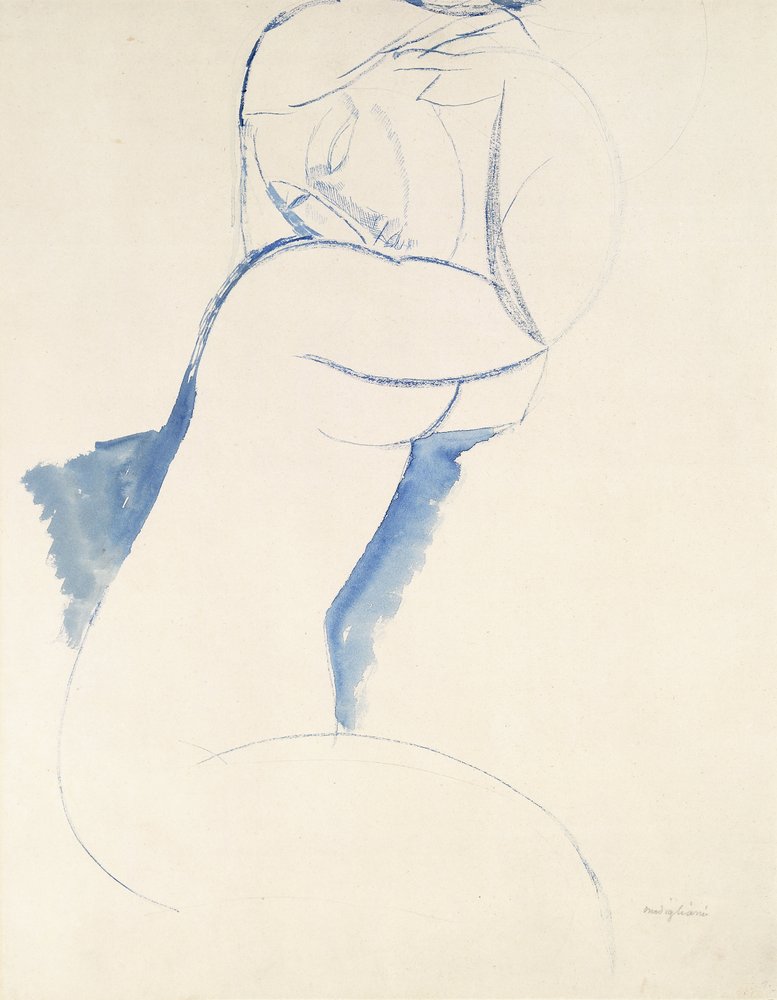 Caryatid by Amedeo Modigliani